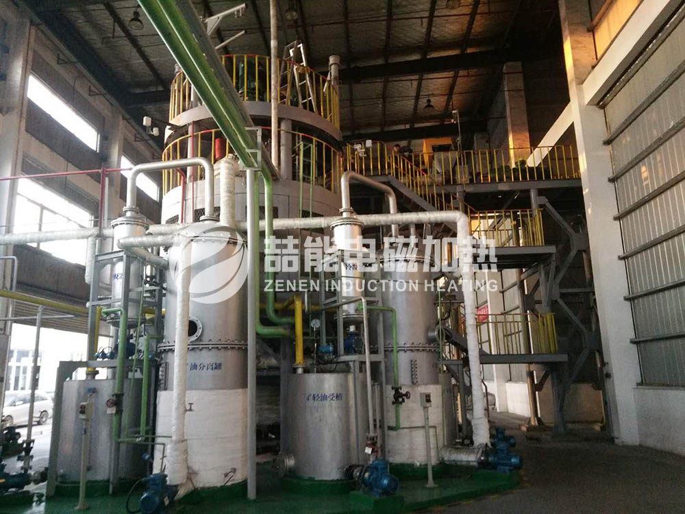 变废为宝，废轮胎电磁加热炼油案例
